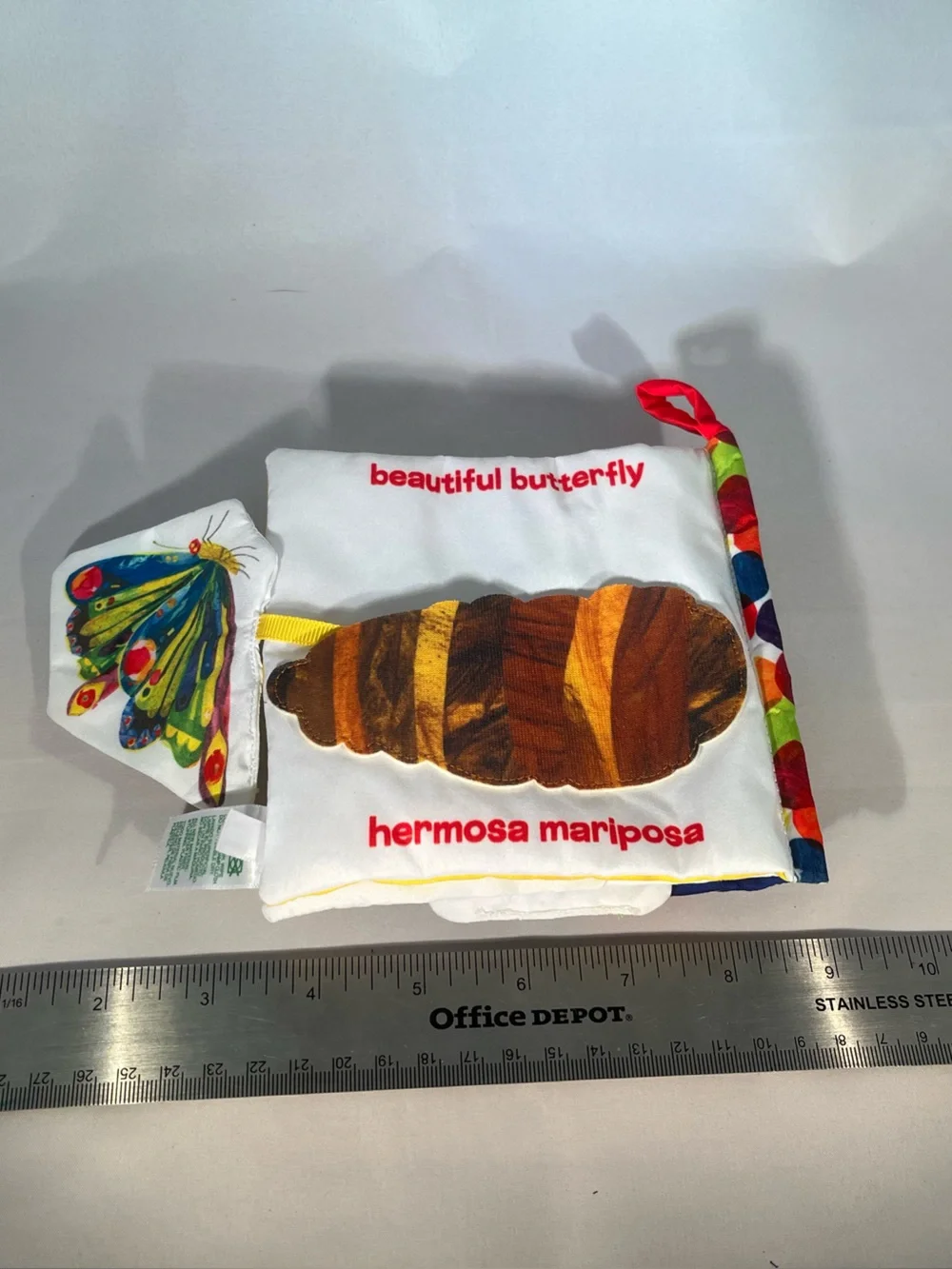 The Very Hungry Caterpillar Soft Baby Book - Multicolor